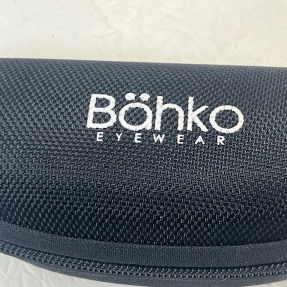 Black Bähko Eyeglasses/Sunglasses Clam Shell Zip Case 6"x2.5"x2" - Picture 4 of 6